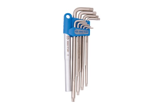 НАБІР ШЕСТИГРАННИХ ШІСТЬІВ З ПОДОВЖУВАЧОМ 10 шт T10 - T50