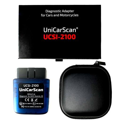 UCSI-2100 OBD2 Diagnostic Interface KIT + Solid Case