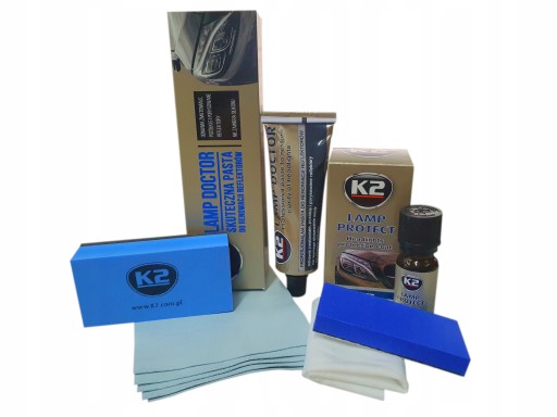 Комплект K2 для відновлення фар-в подарунок!