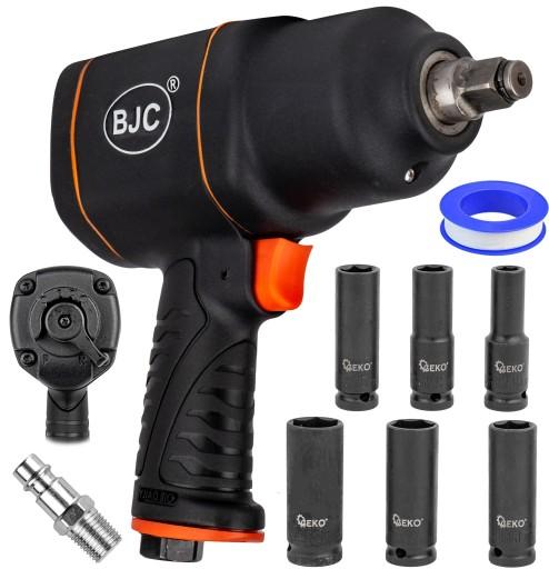 НАБІР ПНЕВМАТИЧНИХ УДАРНИХ КЛЮЧІВ ДЛЯ КОЛІС 1/2 BJC 1850NM ГОЛОВКИ 10-21мм