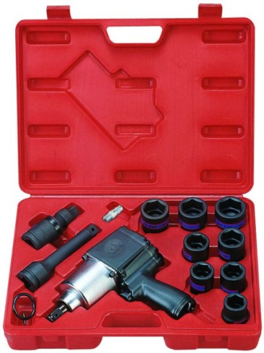 Комплект-пневматический ударный гайковерт 3/4 1085 Нм + на