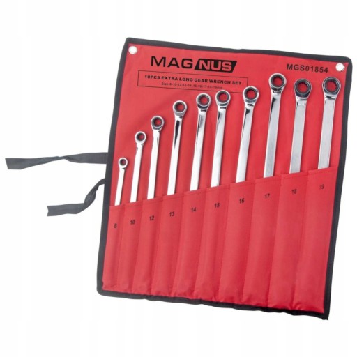 НАБОР ОЧЕНЬ ДЛИННЫХ КЛЮЧЕЙ НАТЯЖИТЕЛЯ 8–19 мм