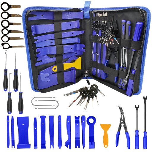 НАБОР КЛЮЧЕЙ-СЪЕМНИКОВ ДЛЯ СНЯТИЯ ОБИВКИ РАДИО, 39 шт.