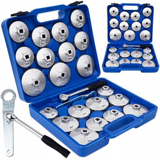 НАБІР ТОРЦЕВИХ ГАЙКОВИХ КЛЮЧІВ ДЛЯ МАСЛЯНИХ ФІЛЬТРІВ 23