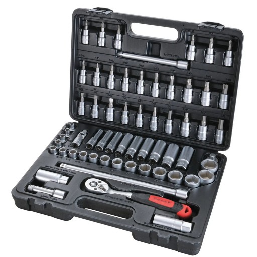 НАБІР ДЮЙМОВИХ ГАЙКОВИХ КЛЮЧІВ 61 ШТ + КЕЙС ROTHEWALD, ЦІЛЬНІ