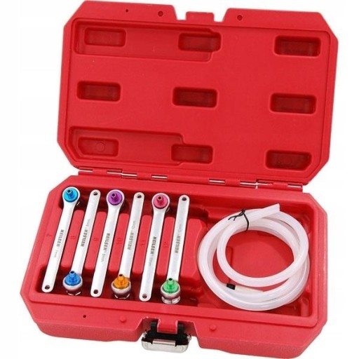 НАБІР ГАЙКОВИХ КЛЮЧІВ ДЛЯ ПРОКАЧУВАННЯ ГАЛЬМ З КЛАПАНОМ NEILSEN