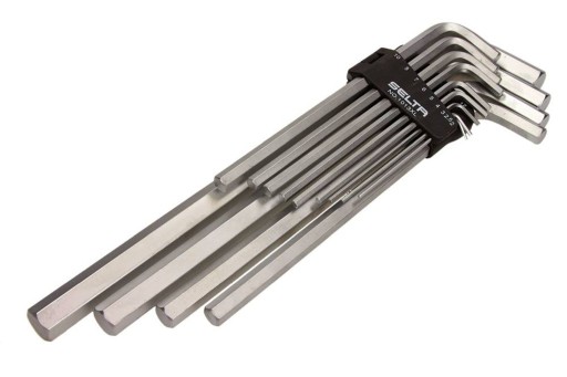 НАБІР ШЕСТИГРАННИХ КЛЮЧІВ EXTRA LONG HEX, В ТРИМАЧІ, 13 CZ, 2-19 ММ