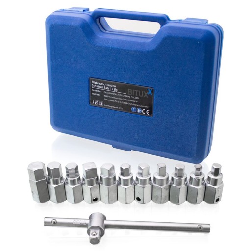 НАБОР УНИВЕРСАЛЬНЫХ ГАЕЧНЫХ КЛЮЧЕЙ ДЛЯ ВИНТОВ В ЧЕМОДАНЕ BITUXX ВЫСОКОЕ КАЧЕСТВО