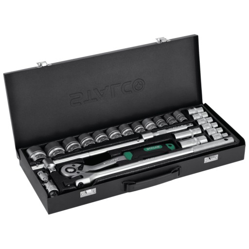 НАБІР КЛЮЧІВ ГАЙКОВИХ 1/2” 26 ЕЛЕМЕНТ. КЛЮЧІ МЕТАЛЕВІ