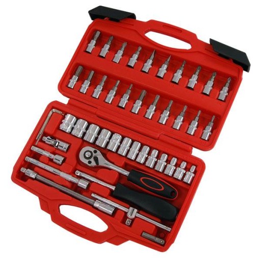 НАБОР ТОРЦЕВЫХ КЛЮЧЕЙ 1/4'' 46 EL. КЛЮЧИ