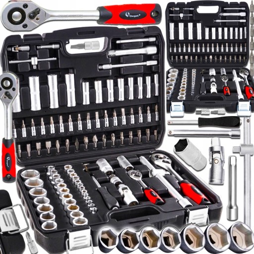 НАБІР КЛЮЧІВ ГАЙКОВИХ 94 ШТ. 1/4