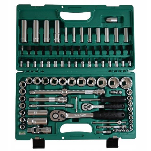 НАБІР 94 ГАЙКОВИХ КЛЮЧІВ 1/4