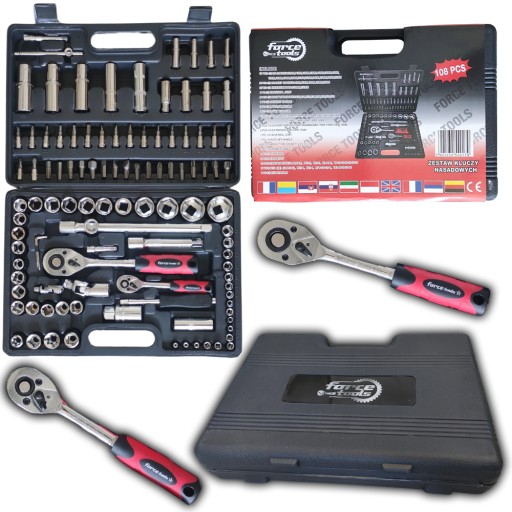 НАБОР ТОРЦЕВЫХ КЛЮЧЕЙ TORX WORKSHOP 108 ШТ.