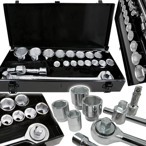 НАБОР БОЛЬШИХ ТОРЦЕВЫХ КЛЮЧЕЙ ТОРЦЕВЫЕ КЛЮЧИ 3/4 ДЮЙМА 21 EL LARGE TIR CRV