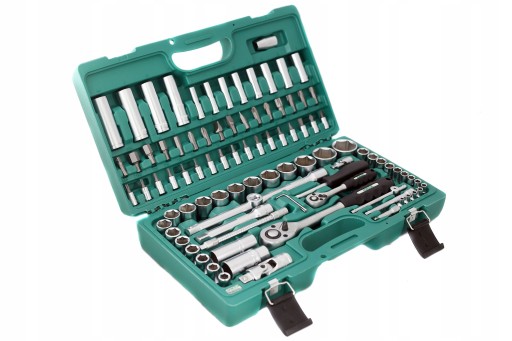 НАБІР ГАЙКОВИХ КЛЮЧІВ HONITON H4056 94 ЧАСТИНИ 1/2 1/4 CRV ЧОХАЛ