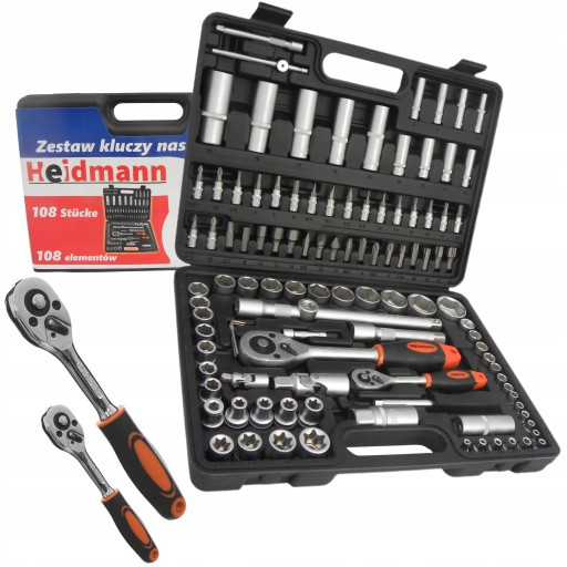 НАБІР КЛЮЧІВ ГАЙКОВИХ TORX 108