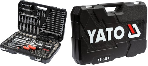 НАБОР ТОРЦЕВЫХ КЛЮЧЕЙ НАСАДКИ ДЛЯ ИНСТРУМЕНТОВ 150 шт. YT-38811 ЯТО