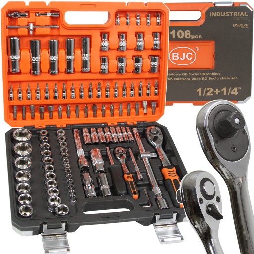 НАБОР ТОРЦЕВЫХ КЛЮЧЕЙ TORX, КОРПУС, 108 ЭЛЕМЕНТОВ