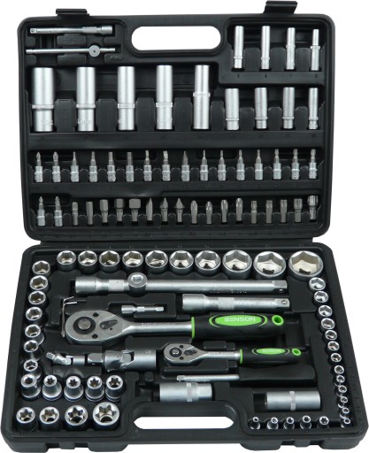 НАБІР ТОРИЧНИХ КЛЮЧІВ TORX 108 ЕЛ. ХРОМОВАНАДІЙ У ВАЛІЗІ