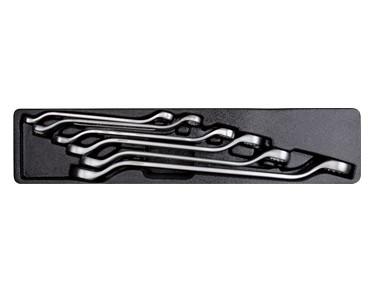 НАБОР КЛЮЧЕЙ НАКИДНЫХ, ИЗГИБ 45°, 6 шт. 10-26 мм