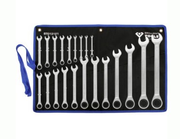 НАБІР КЛЮЧІВ НАКИДНИХ 21 ШТ. 6 - 32