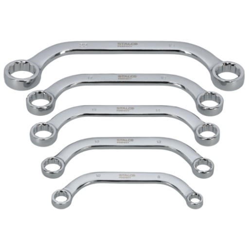 НАБІР КЛЮЧІВ НАКИДНИХ тип С, 5 шт. S-76896