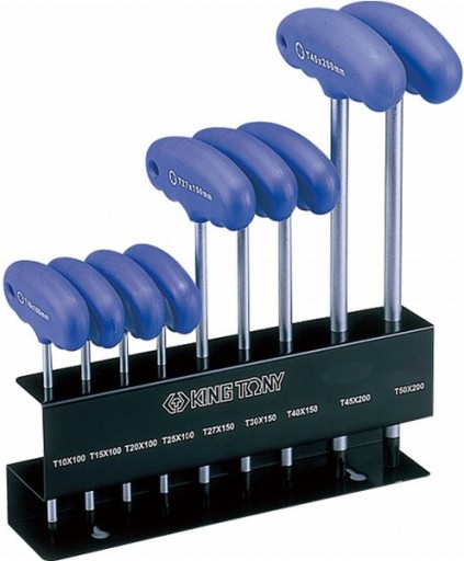 Набор гаечных ключей С Т-образной ручкой 9шт. 115