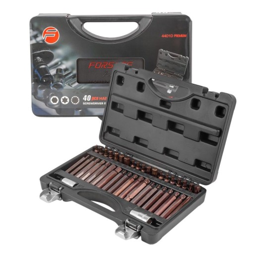 Набір ключів Allen SPLINE TORX 40 El Premium валіза FORSAGE