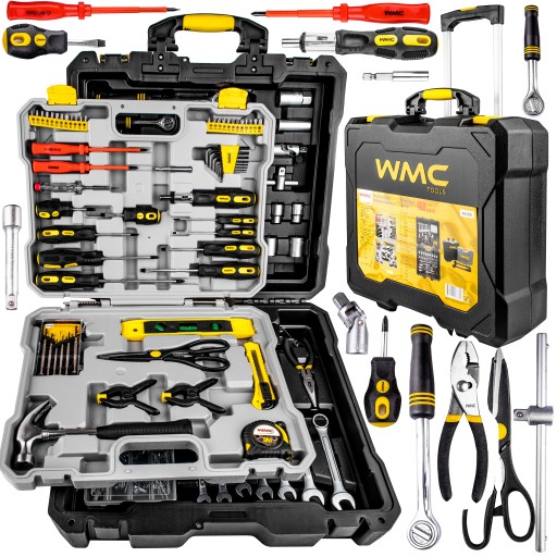 НАБОР ИНСТРУМЕНТОВ, КЛЮЧИ, НАСАДКИ, БОЛЬШИЕ XXL, 400 ЭЛЕМЕНТОВ, КЕЙС