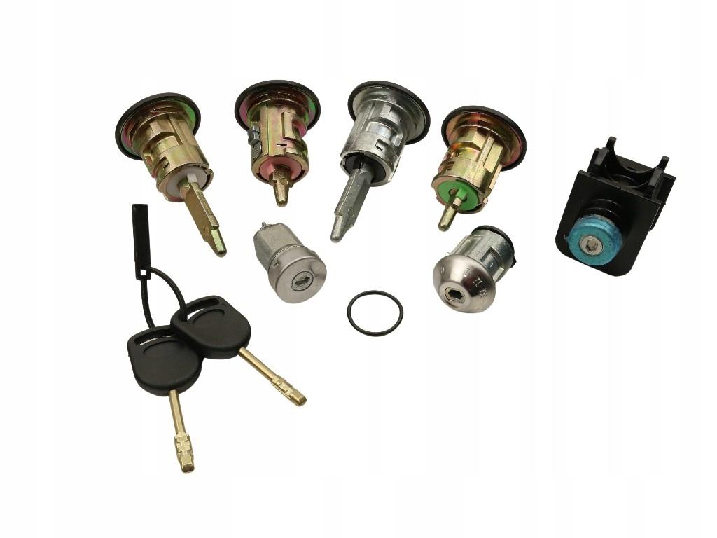 FT93901 - КОМПЛЕКТ ЦИЛИНДРОВ ЗАМКА FORD TRANSIT 00>