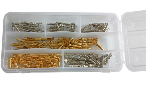 Набор коннектор круглый мужской женский 160 шт.