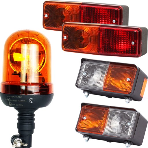 TPR_ZESTAW_R_2 - КОМПЛЕКТ ФОНАРОВ FERGUSON ЗАДНИХ ПЕРЕДНИХ С КРЫШЕЙ