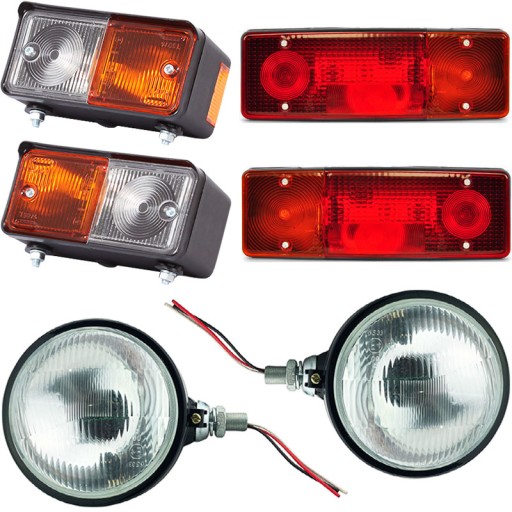 KPL/ROL/TRP1 - КОМПЛЕКТ ЛАМП URSUS C360 C-360 C330 C-330 КОМПЛЕКТ ФАР