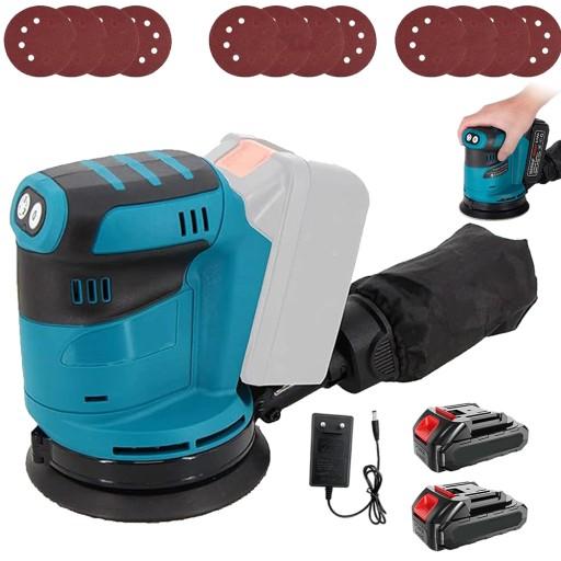 НАБОР ПОЛИРОВАЛЬНОЙ МАШИНЫ ДЛЯ АВТОМОБИЛЯ С ПОЛИРОВАЛЬНОЙ КОЛОДКОЙ 550ВТ 2AKU