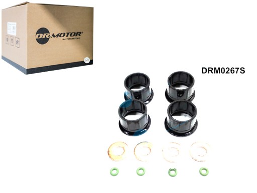 DRM0267S - КОМПЛЕКТ ДЛЯ ЛИТЬЯ ПОД ДАВЛЕНИЕМ С УПЛОТНИТЕЛЬНЫМИ КОЛЬЦАМИ ДЛЯ FIAT 2.0 JTD 07-15 DR. MOTOR