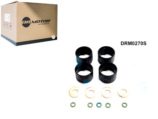 DRM0270S - КОМПЛЕКТ ДЛЯ ЛИТЬЯ ПОД ДАВЛЕНИЕМ С УПЛОТНИТЕЛЬНЫМИ КОЛЬЦАМИ ДЛЯ PSA 2.0 HDI 10-DR. MOTOR AUTOMOTIVE