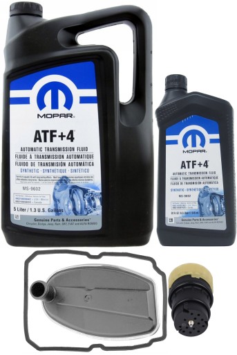 68218058CC 52108325AA 68021352AA - КОМПЛЕКТ NAG1 MOPAR ATF + ФИЛЬТР + ПРОКЛАДКА + ВИЛКА