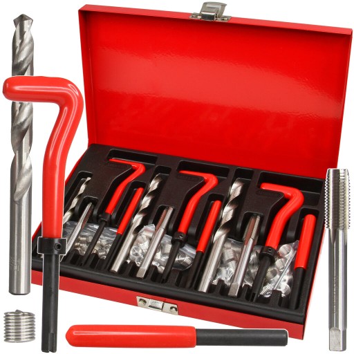 РЕМКОМПЛЕКТ ДЛЯ РЕМОНТА РЕЗЬБЫ M6 M8 M10 РЕЗЬБА HELI COIL