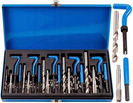 Набір для ремонту різьби M5-M12 131 шт HELICOIL