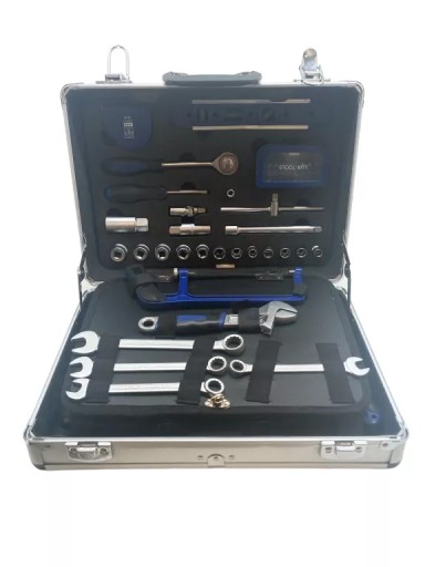 НАБІР ІНСТРУМЕНТІВ 129 ШТАТІВ ІНСТРУМЕНТИ В АЛЮМІНІЄВІЙ КОРОБЦІ