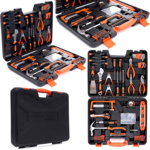 НАБІР ІНСТРУМЕНТІВ 144 шт. КЛЮЧІ ДЛЯ ІНСТРУМЕНТІВ