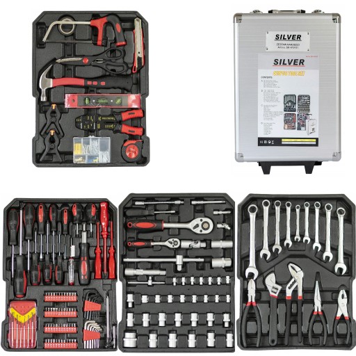 НАБІР ІНСТРУМЕНТІВ 419 EL ТРАНСПОРТНИЙ КОЛЕСА КОЛЕСА ГАЙКОВІ КЛЮЧІ ГОЛОВНІ