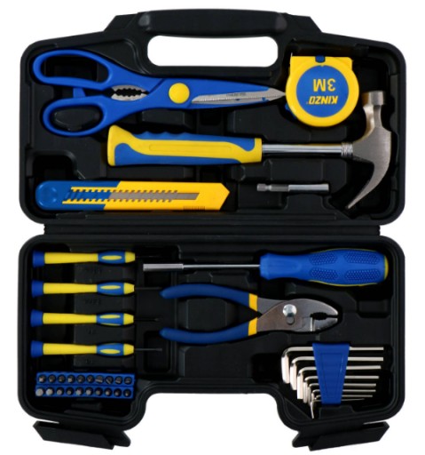 НАБІР ІНСТРУМЕНТІВ KINZO 39 ПРЕДМЕТ