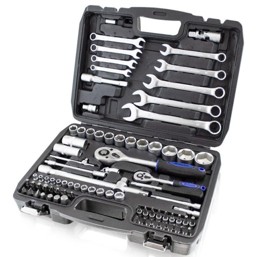 НАБІР ІНСТРУМЕНТІВ КЛЮЧІ КІЛЬЦЕВІ 82 шт