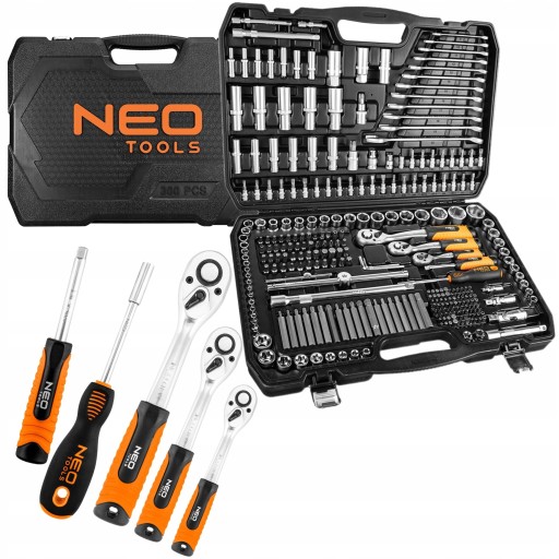 NEO TOOLS 300 ЕЛ. Чохол для ключів TORX 1/2 3/8 1/4