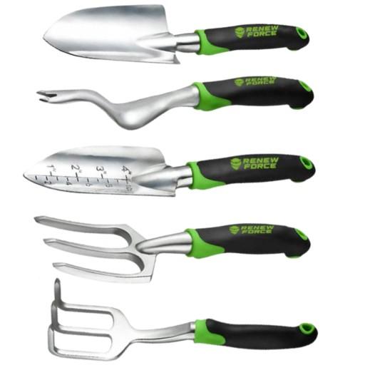 НАБОР САДОВОГО ИНСТРУМЕНТА ЛОПАТА ВИЛЫ ГРАППЕР ПРАКТИЧНЫЙ 5в1