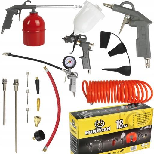 НАБОР ПНЕВМАТИЧЕСКОГО ИНСТРУМЕНТА ДЛЯ КОМПРЕССОРА