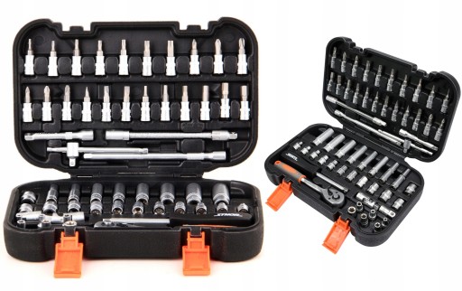 НАБІР ІНСТРУМЕНТІВ STHOR 56 ДЕТАЛЕЙ 1/4