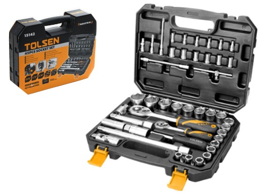 НАБОР ИНСТРУМЕНТОВ В ЧЕМОДАНЕ - 45 ШТ.