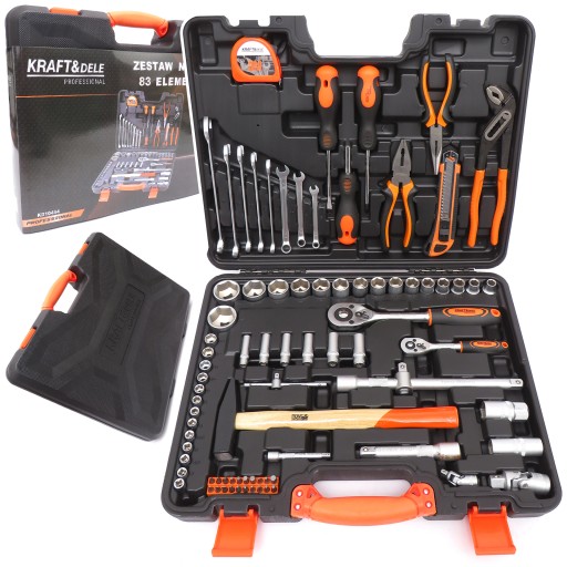 НАБІР ІНСТРУМЕНТІВ КОЛЕЙД КЛЮЧІ 83 ЕЛЕМЕНТИ